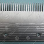 Гребенка входной площадки, KONE, TravelMaster, правая, 22 зубца, 205x165 мм, алюминий, тип А (GD-AlSI12) 