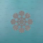 Канат стальной, GUSTAV WOLF, d - 11 мм, PAWO F7S 8х19W-IWRC, 83,1кН