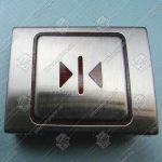 Кнопка вызова/приказа, CANNY, BA510, закрытие, прямоугольная