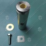 Ось цепи ступеней, KONE, с шайбой, R20 13KV, L - 108 мм, D - 30,4 мм, d - 12,8 мм