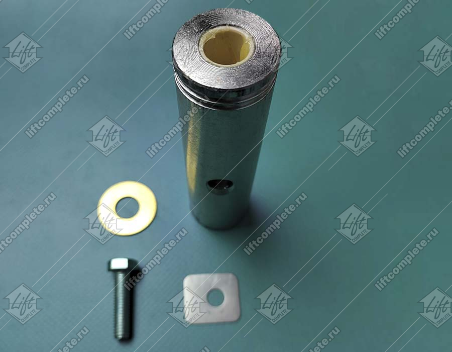 Ось цепи ступеней, KONE, с шайбой, R20 13KV, L - 108 мм, D - 30,4 мм, d - 12,8 мм