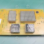 Плата индикатора вызывной и приказной панели, BLT, OCAL-10MC-PCB-8