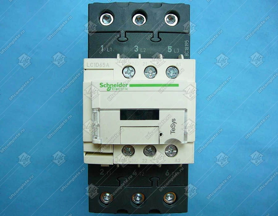 Пускатель, SCHNEIDER, LC1D65AF7, 65A, 110VAC