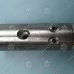 Втулка ступени, KONE, 13KV, L - 90 мм, D - 30 мм, d - 12,8 мм, три отверстия