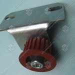 Натяжной зубчатый шкив привода ремня, KONE, D-38,8 мм, W-19,8 мм, с кронштейном