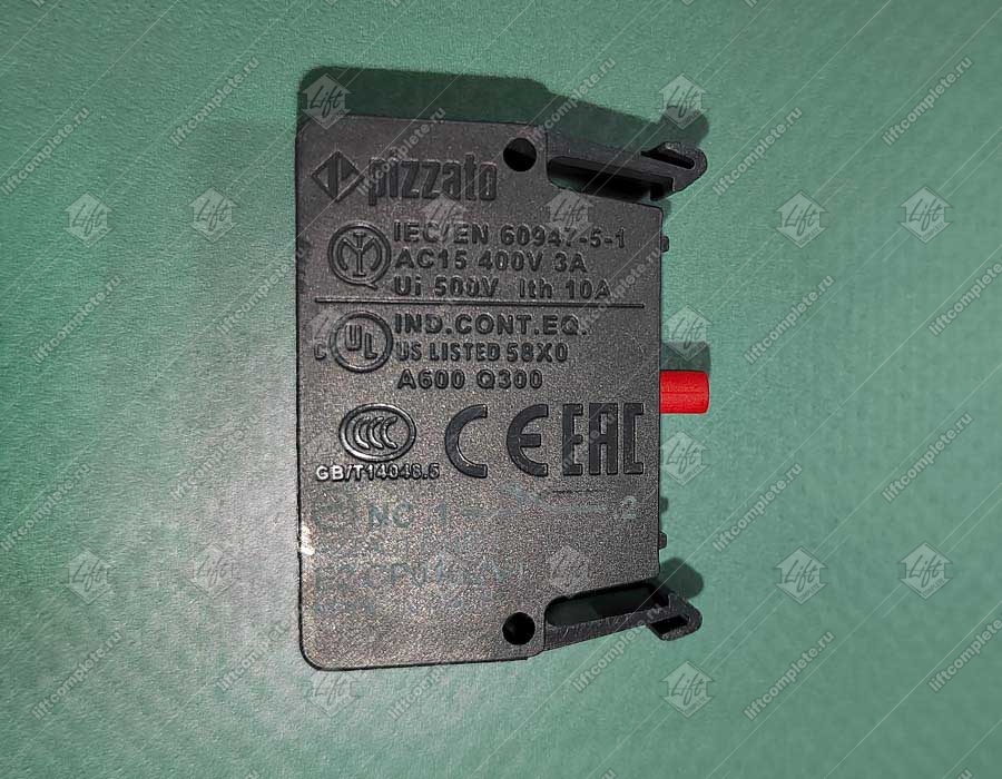 Контактный блок, PIZZATO, E2 CP01G2V1, с панельным креплением