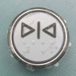 Кнопка вызова/приказа, МЛЗ, ВК-32-5Б, закрытие дверей, красная подсветка, аналог АК1-01-Кр