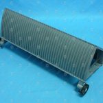 Ступень эскалатора, KONE, ECO, 798 мм, алюминий, окрашенная (серебро), диаметр роликов - 75 мм, без демаркации