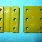 Вкладыш башмака направляющей кабины/противовеса, KONE, 80x25x5 мм