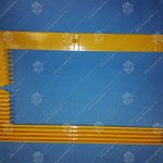 Демаркационная линия, CANNY KLF35-80K, желтая, SLBK-03, правая