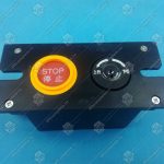 Панель управления траволатора, CANNY, с ключевиной и кнопкой Стоп, 116x54 мм