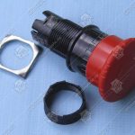 Кнопка STOP с креплением, SCHNEIDER, XB6 - ZB6AS834