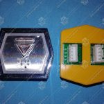 Кнопка вызова/приказа, BLT, шестиугольная, стрелка вниз, AN301