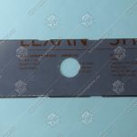 Лицевая панель поста, KONE, 1 отверстие, чёрный цвет