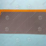 Ступень эскалатора, SJEC, 800 мм, диаметр роликов - 70х25 мм, три желтые демаркационные линии