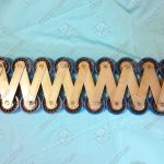 Цепь ступеней эскалатора, XIZI OTIS 508, шаг - 135,46 мм, палец - 78x15/15 мм, пластины - 35x5/30x5 мм, ролик - 76,2х22 мм, без оси, 123 kN